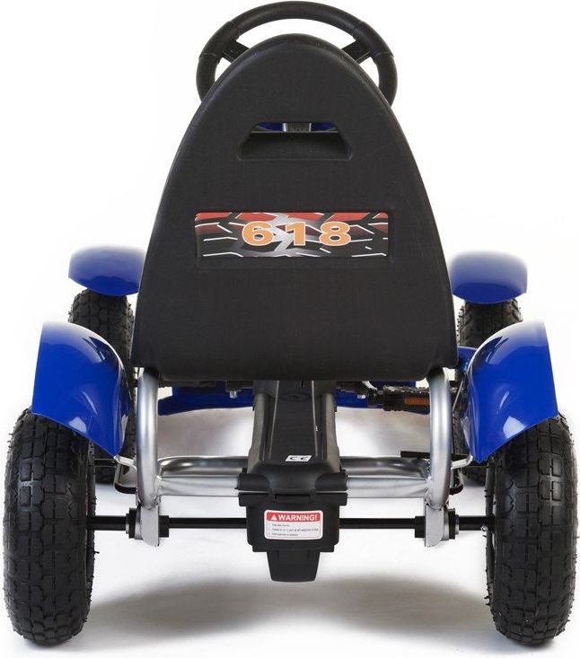 Šlapací čtyřkolka Go-Kart F618 - žlutá - obrázek 6