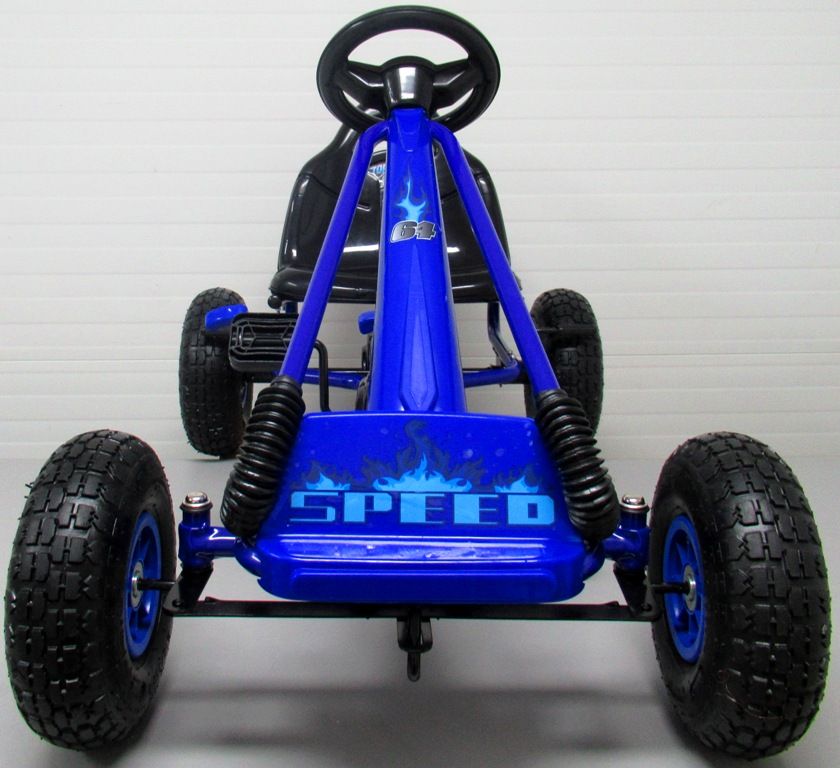 Šlapací motokára Gokart Fire - červená - obrázek 11