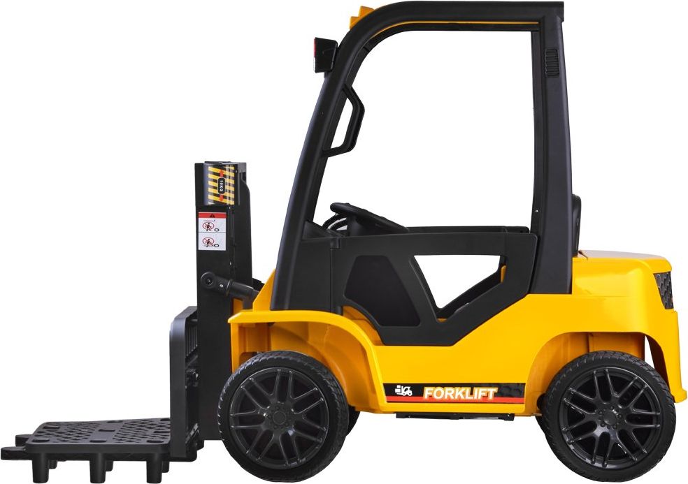Tomido Dětský elektrický vysokozdvižný vozík - červený - obrázek 5