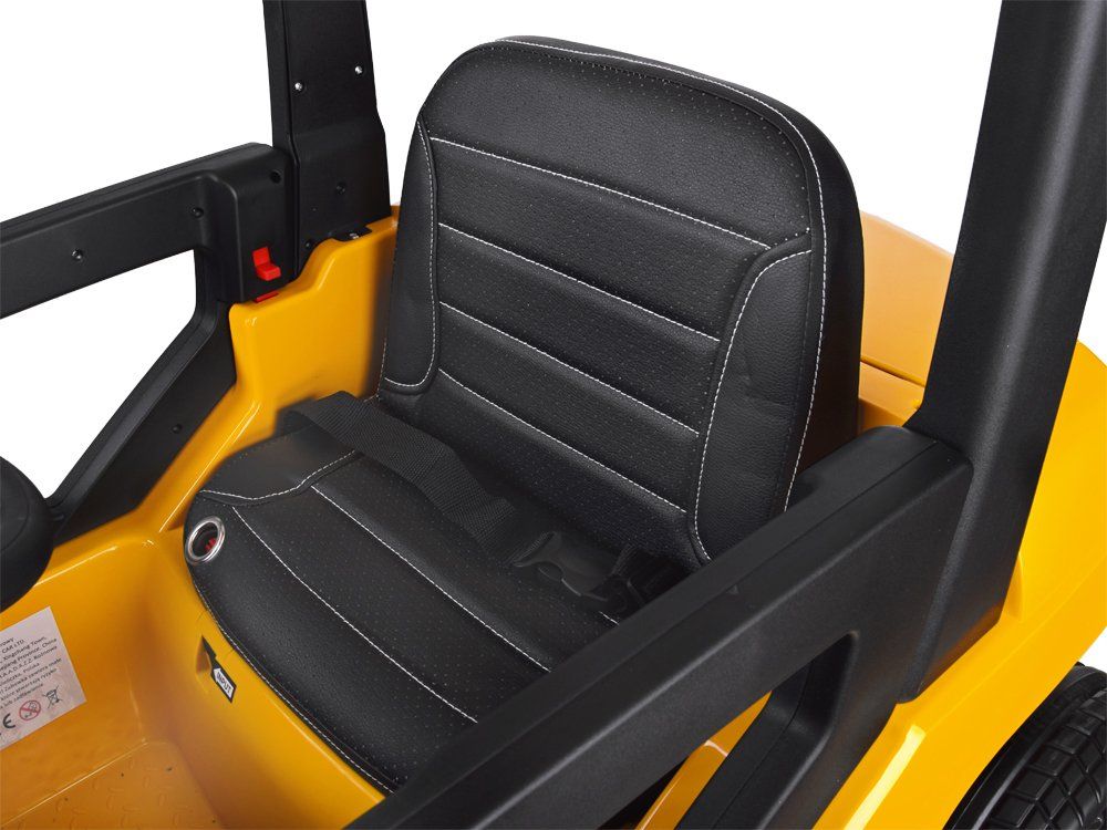 Tomido Dětský elektrický vysokozdvižný vozík - červený - obrázek 8