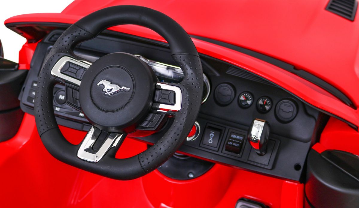Tomido elektrické autíčko Ford Mustang GT - červené - obrázek 10