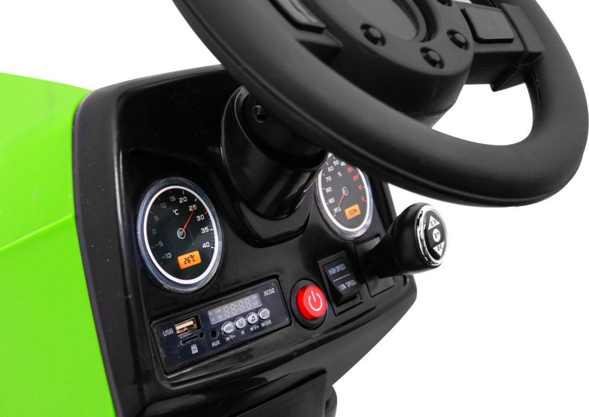 Tomido elektrický traktor Blazin - červený - obrázek 9