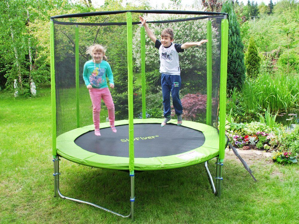 Zahradní trampolína SKY FLYER RING 2v1 244 cm - obrázek 4