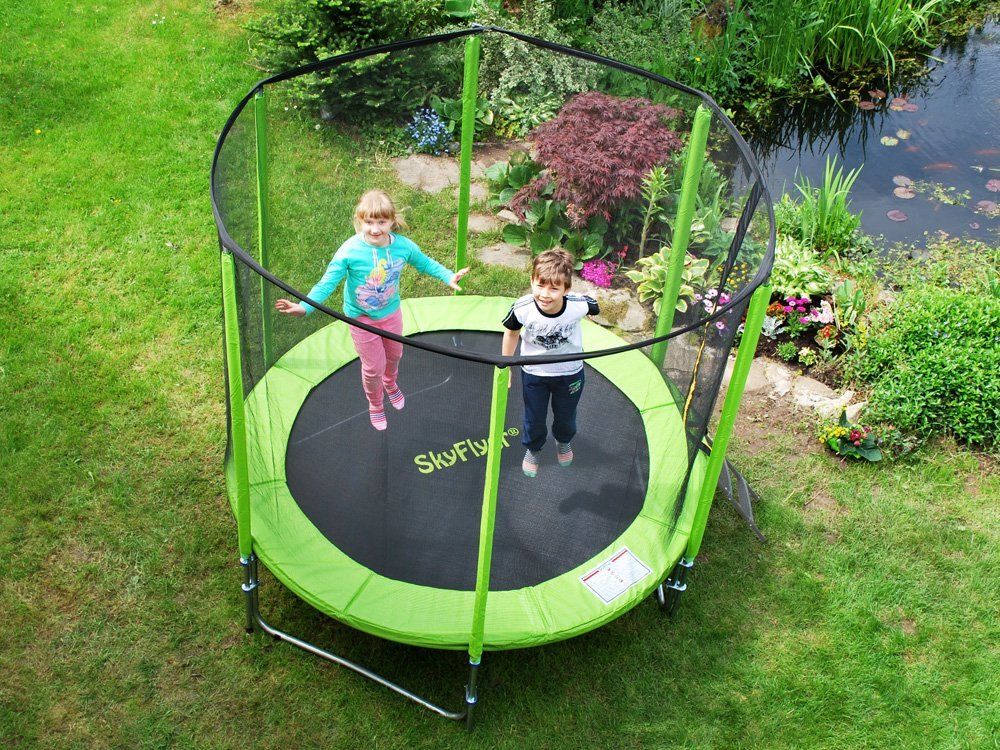 Zahradní trampolína SKY FLYER RING 2v1 244 cm - obrázek 7