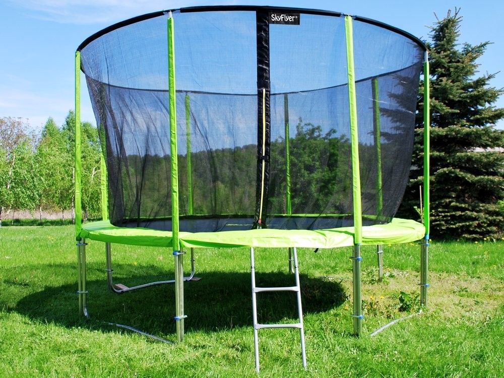 Zahradní trampolína 366 cm SkyFlyer Green - obrázek 1