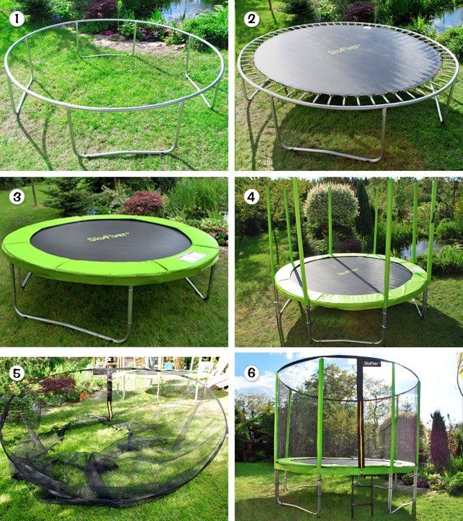Zahradní trampolína 366 cm SkyFlyer Green - obrázek 4