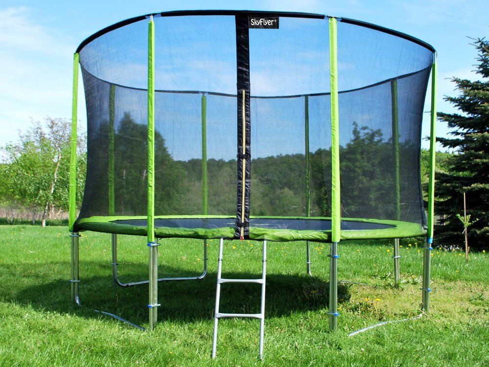 Zahradní trampolína 366 cm SkyFlyer Green - obrázek 7