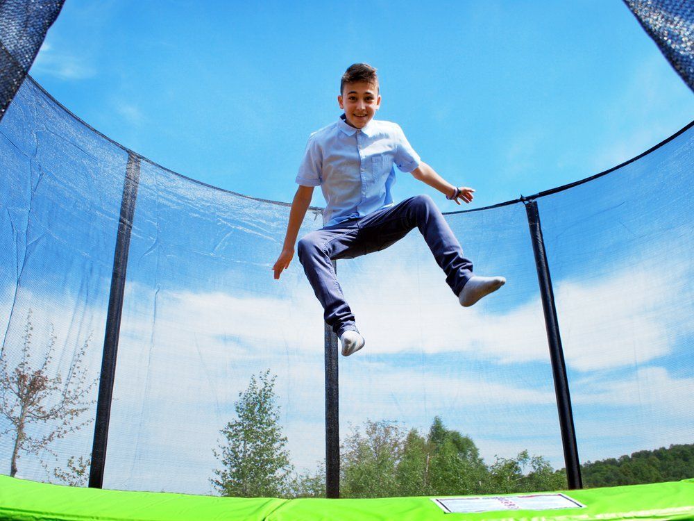 Zahradní trampolína 366 cm SkyFlyer Green - obrázek 10