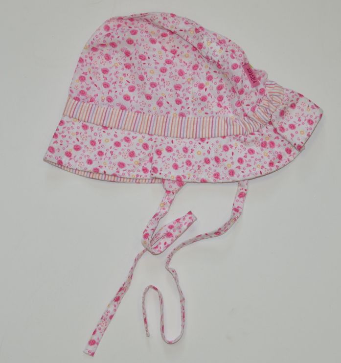 Dětský letní klobouček pro holčičku, Raster, květovaný Výprodej - obrázek 1