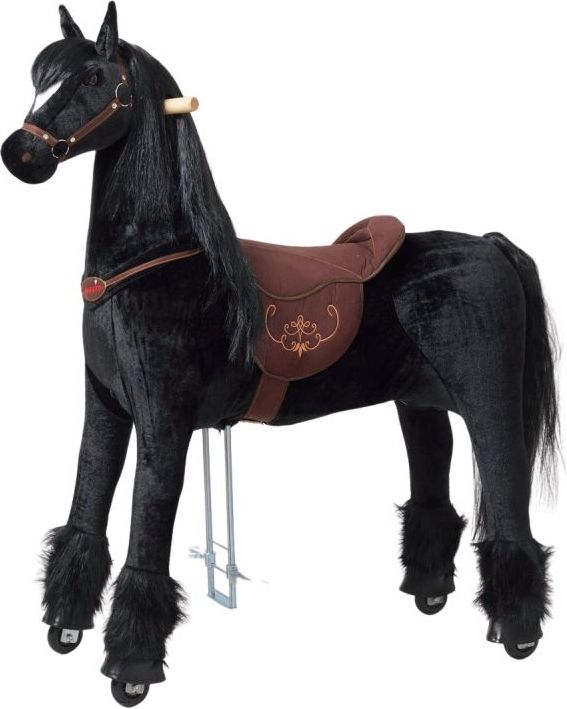 Ponnie Jezdící kůň Ebony XL PROFI , 9-99 let max. váha jezdce 100 kg - obrázek 1