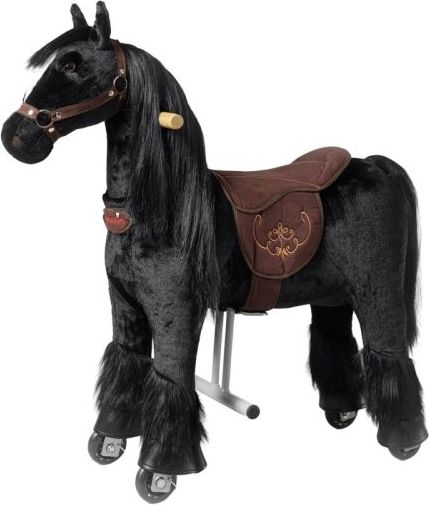 Ponnie Jezdící kůň Ebony S , 3-6 let max. váha jezdce 30 kg - obrázek 1
