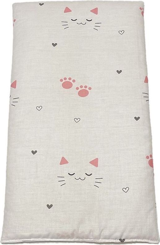 SDS Matrace do postýlky pro panenky Kočičky bílá Bavlna/Polyester, 50x28 cm - obrázek 2