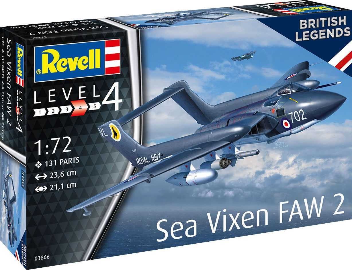 REVELL Plastic ModelKit letadlo 03866 - Sea Vixen FAW 2 "70th Anniversary" (1:72) - obrázek 1