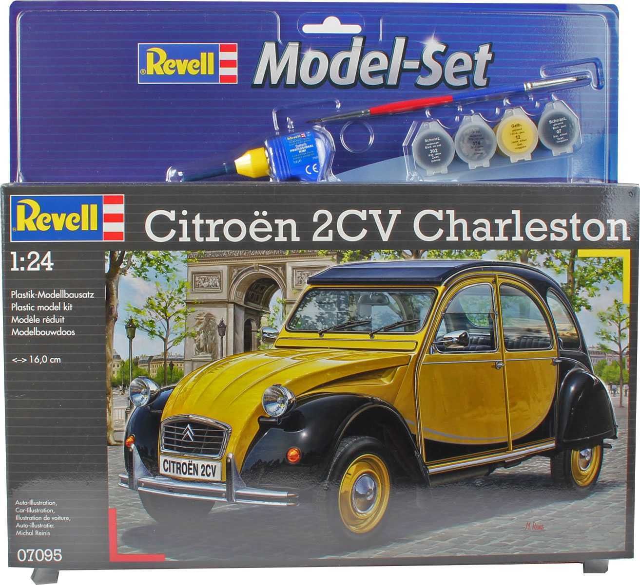 REVELL ModelSet auto 67095 - Citroen 2CV (1:24) - obrázek 1