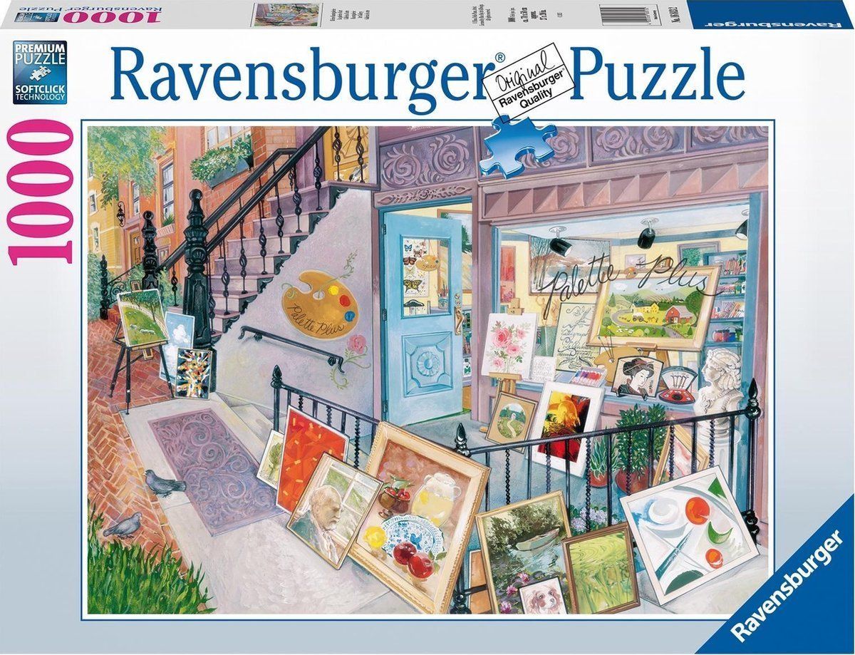 RAVENSBURGER Puzzle Galerie umění 1000 dílků - obrázek 2