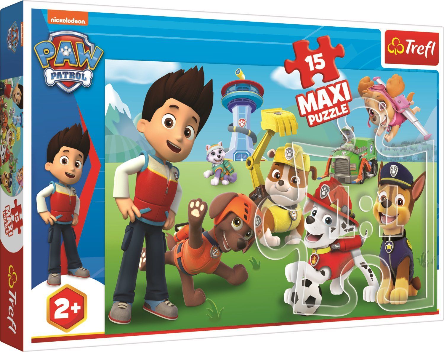 TREFL Puzzle Tlapková patrola MAXI 15 dílků - obrázek 2