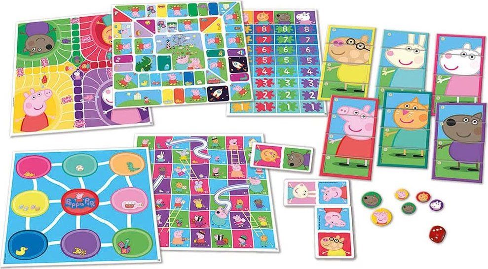 EDUCA Soubor her Prasátko Peppa 8v1 - obrázek 2