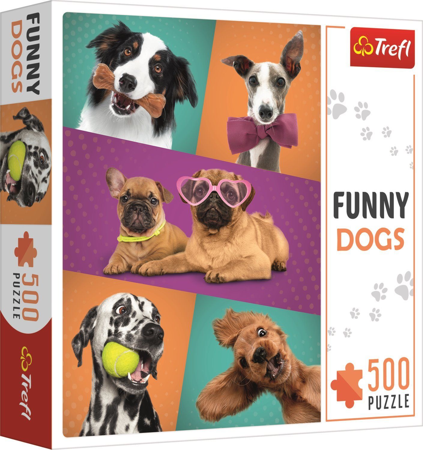 TREFL Puzzle Legrační kočky 500 dílků - obrázek 2