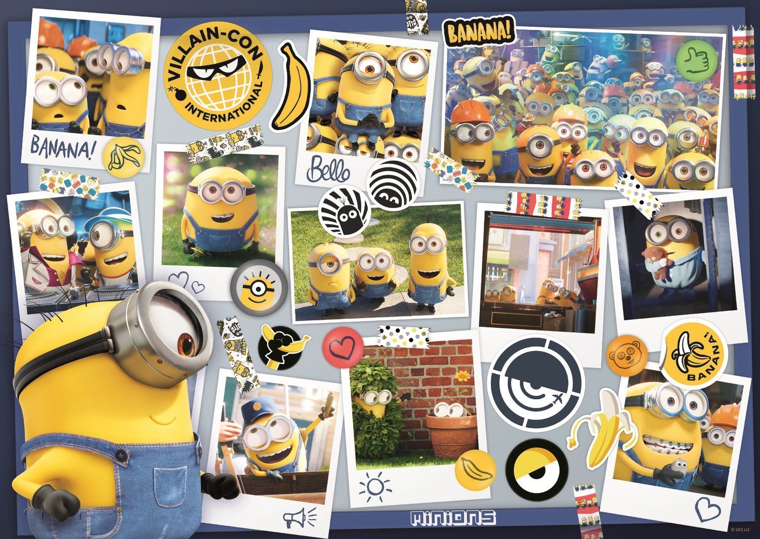 TREFL Puzzle Mimoni: Bláznivá foto kolekce 500 dílků - obrázek 1