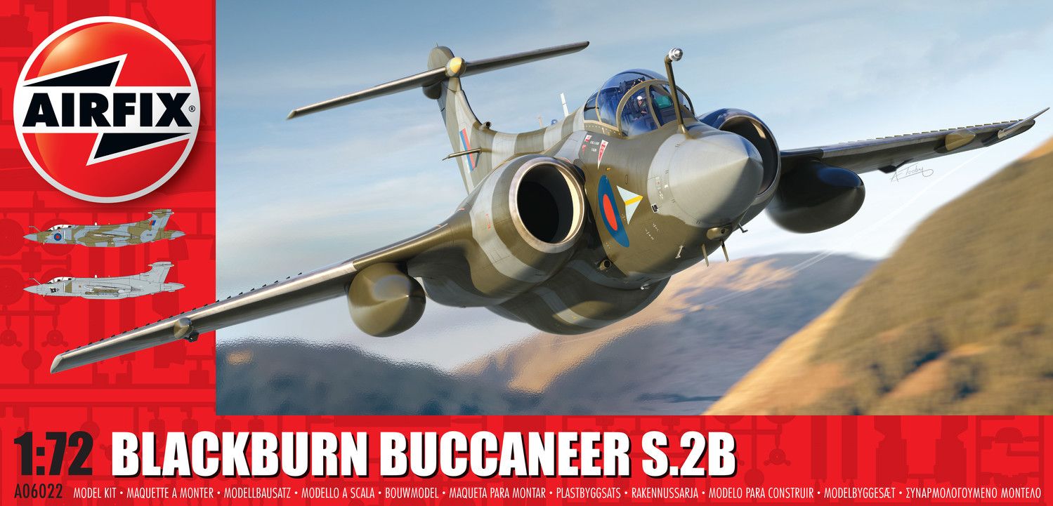 AIRFIX Classic Kit letadlo A06022 - Blackburn Buccaneer S.2 RAF (1:72) - obrázek 1