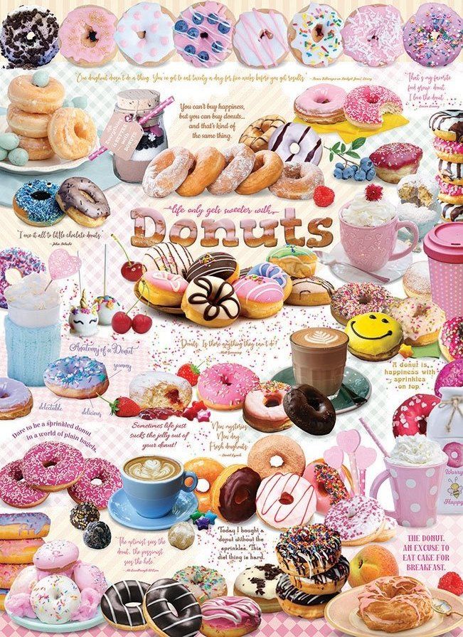 COBBLE HILL Puzzle Čas na koblížek 1000 dílků - obrázek 1