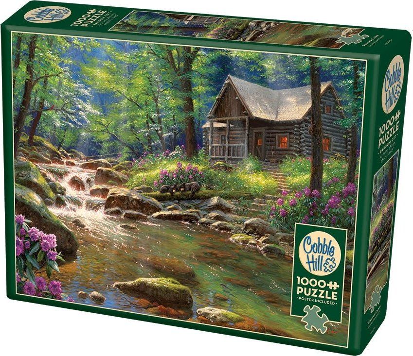 COBBLE HILL Puzzle Rybářská chata 1000 dílků - obrázek 2