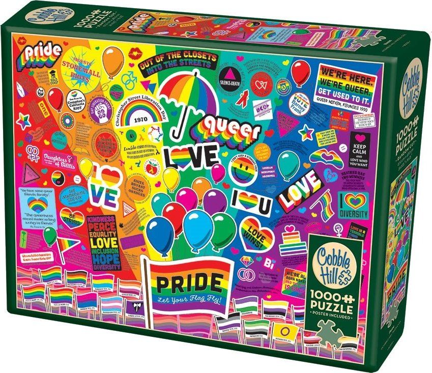 COBBLE HILL Puzzle Pride 1000 dílků - obrázek 2