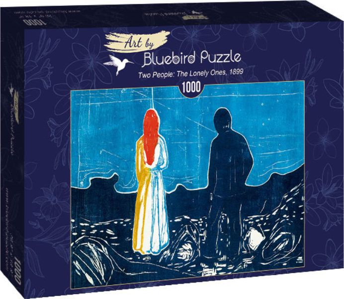 BLUEBIRD Puzzle Dva lidé: Osamělí (1899) 1000 dílků - obrázek 2