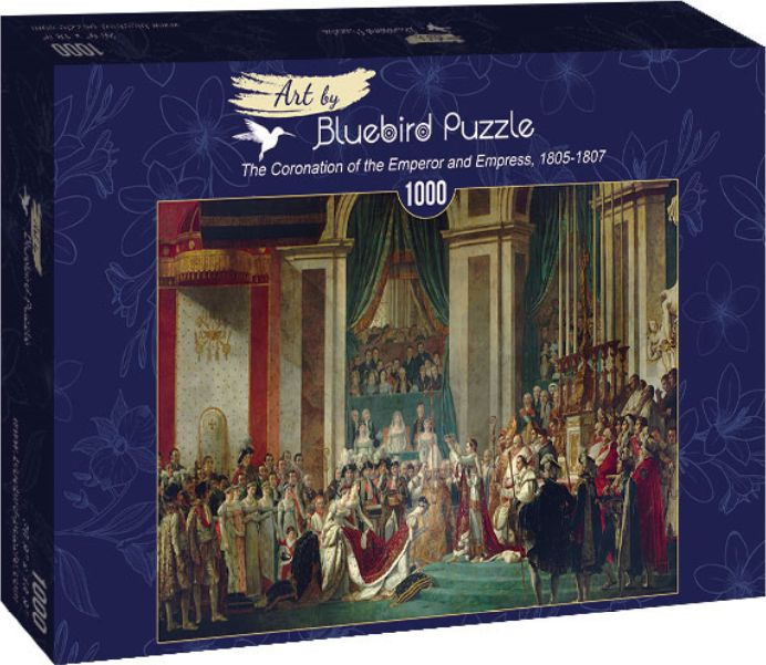 BLUEBIRD Puzzle Korunovace císaře Napoleona I. a císařovny Josefíny (1805-7) 1000 dílků - obrázek 2