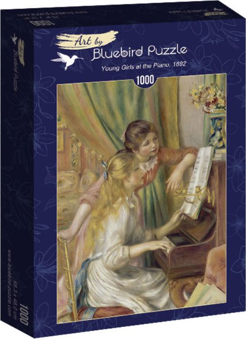 BLUEBIRD Puzzle Dívky u piána (1892) 1000 dílků - obrázek 2