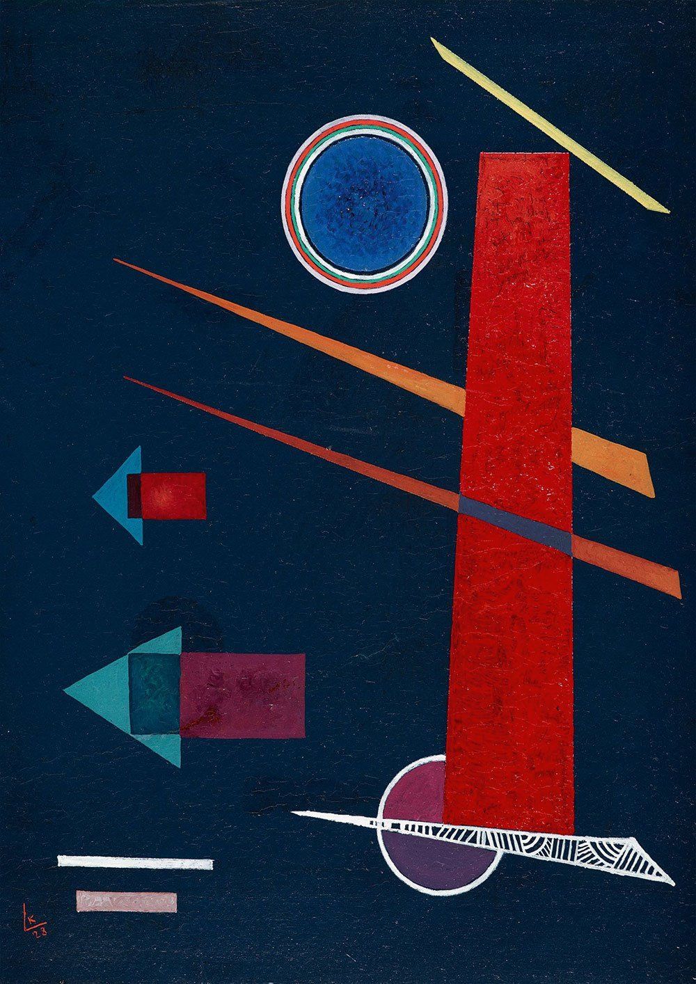 BLUEBIRD Puzzle Mocná červená (1928) 1000 dílků - obrázek 1