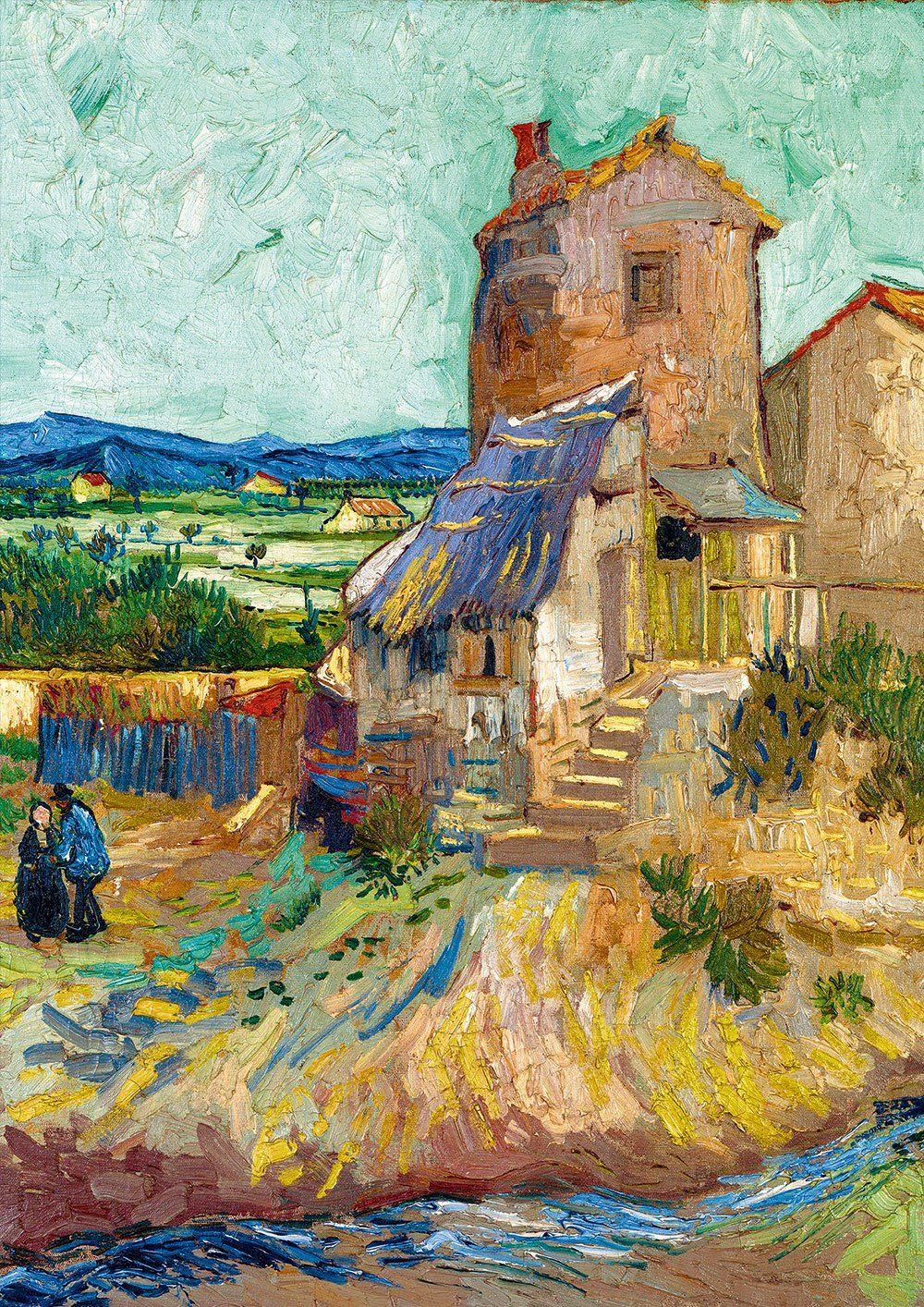 BLUEBIRD Puzzle Starý mlýn (La Maison de la Crau, 1888) 1000 dílků - obrázek 1