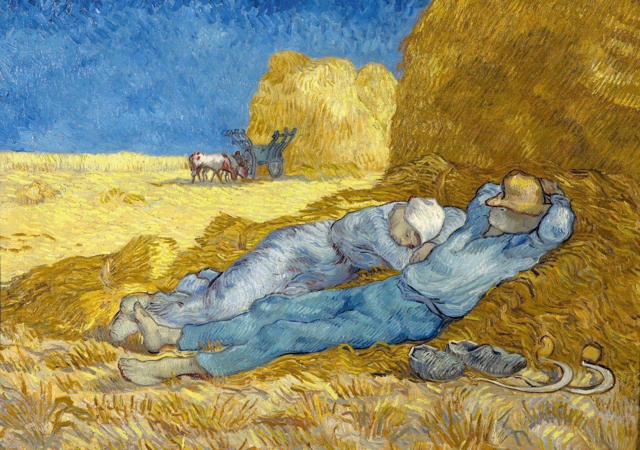 BLUEBIRD Puzzle Siesta (after Millet, 1890) 1000 dílků - obrázek 1