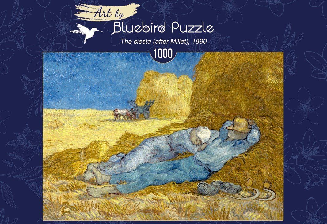 BLUEBIRD Puzzle Siesta (after Millet, 1890) 1000 dílků - obrázek 2