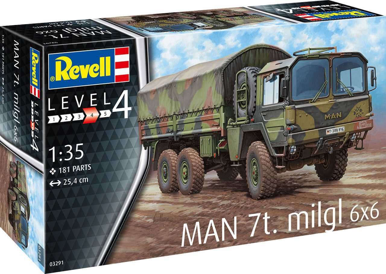 REVELL Plastic ModelKit military 03291 - MAN 7t Milgl (1:35) - obrázek 1