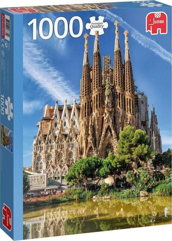 JUMBO Puzzle Sagrada Familia, Barcelona 1000 dílků - obrázek 2