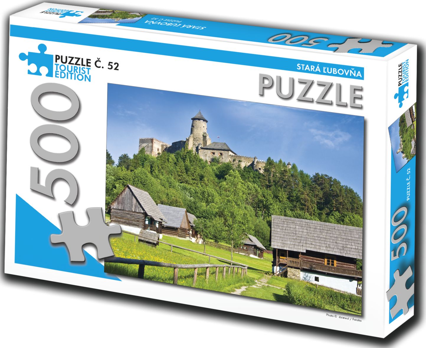 TOURIST EDITION Puzzle Stará Ľubovňa 500 dílků (č.52) - obrázek 1