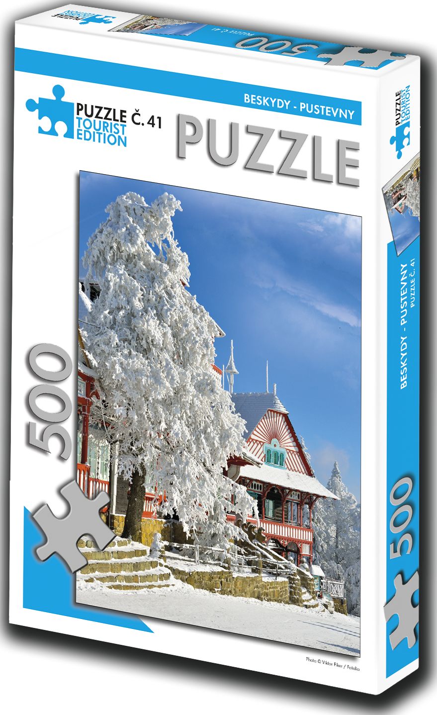 TOURIST EDITION Puzzle Beskydy, Pustevny 500 dílků (č.41) - obrázek 1