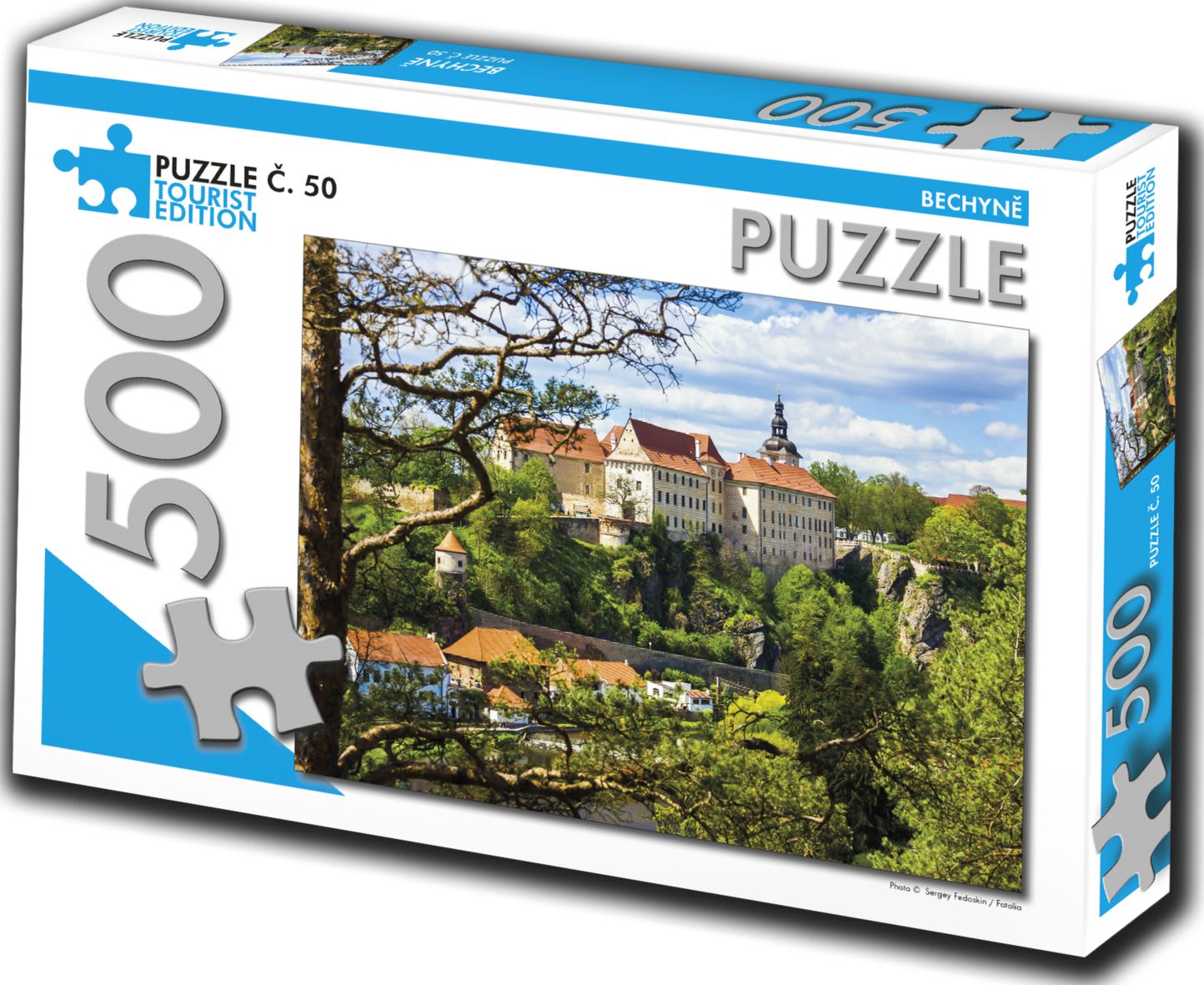 TOURIST EDITION Puzzle Bechyně 500 dílků (č.50) - obrázek 1