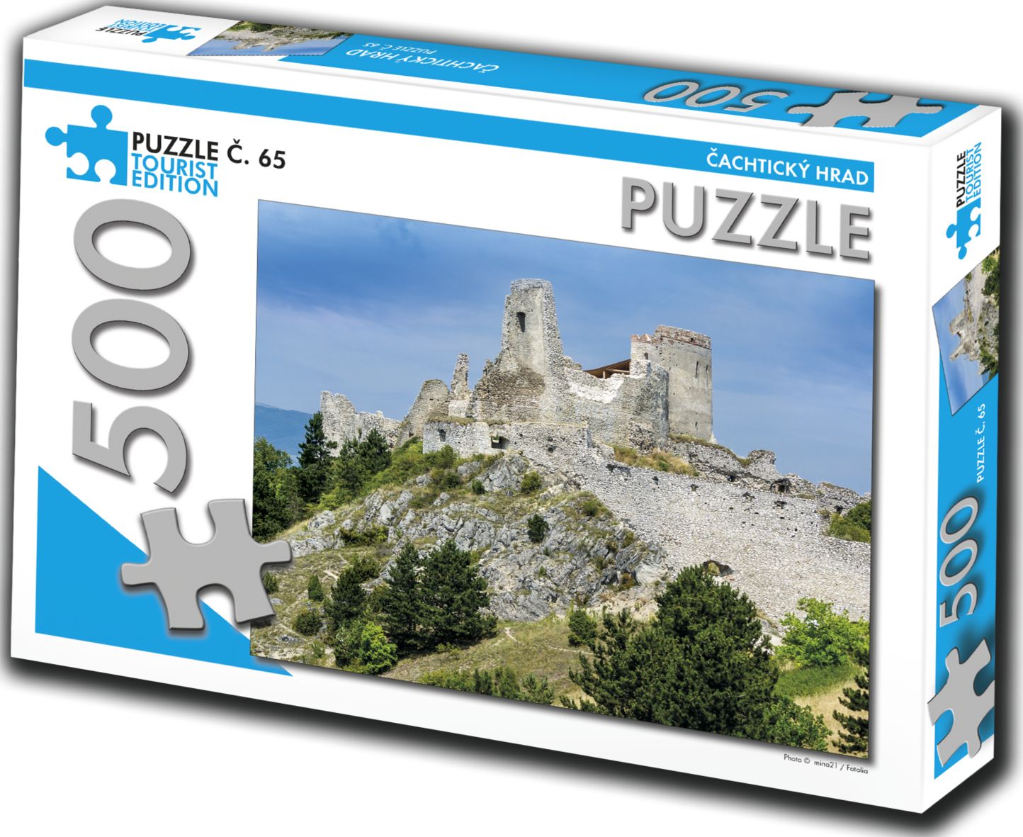 TOURIST EDITION Puzzle Čachtický hrad 500 dílků (č.65) - obrázek 1