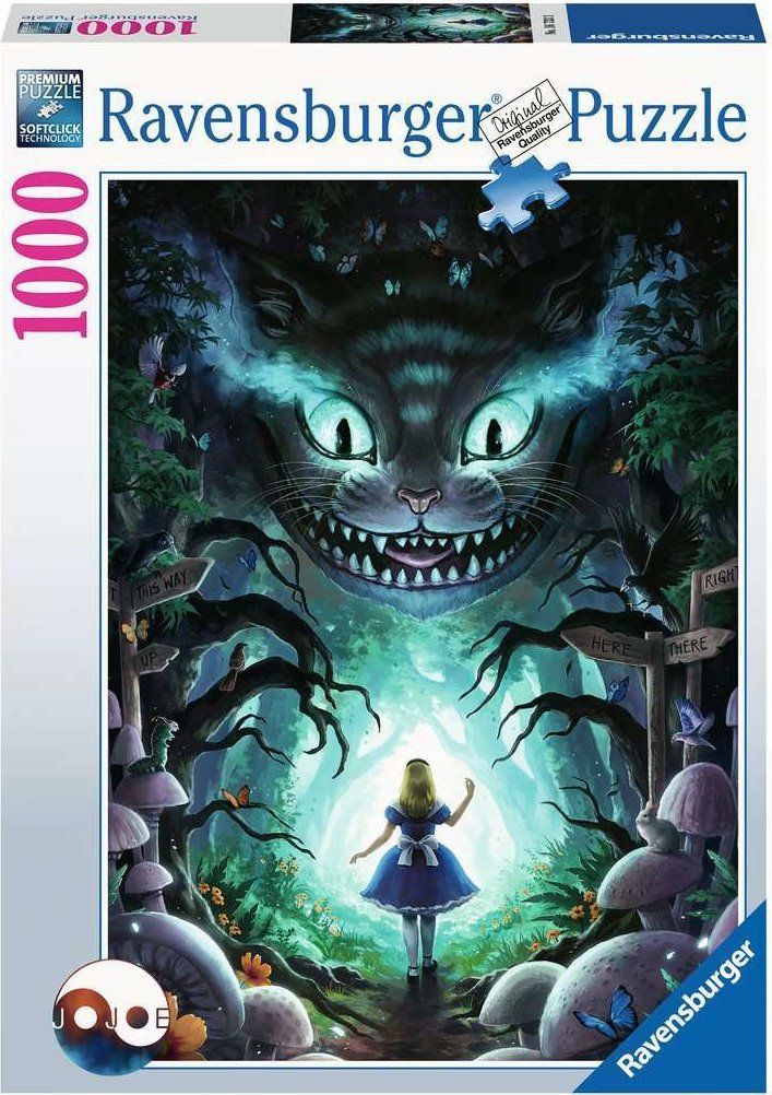 RAVENSBURGER Puzzle Dobrodružství s Alenkou 1000 dílků - obrázek 2
