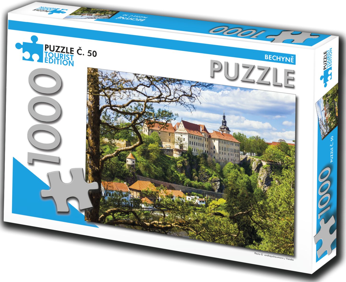 TOURIST EDITION Puzzle Bechyně 1000 dílků (č.50) - obrázek 1