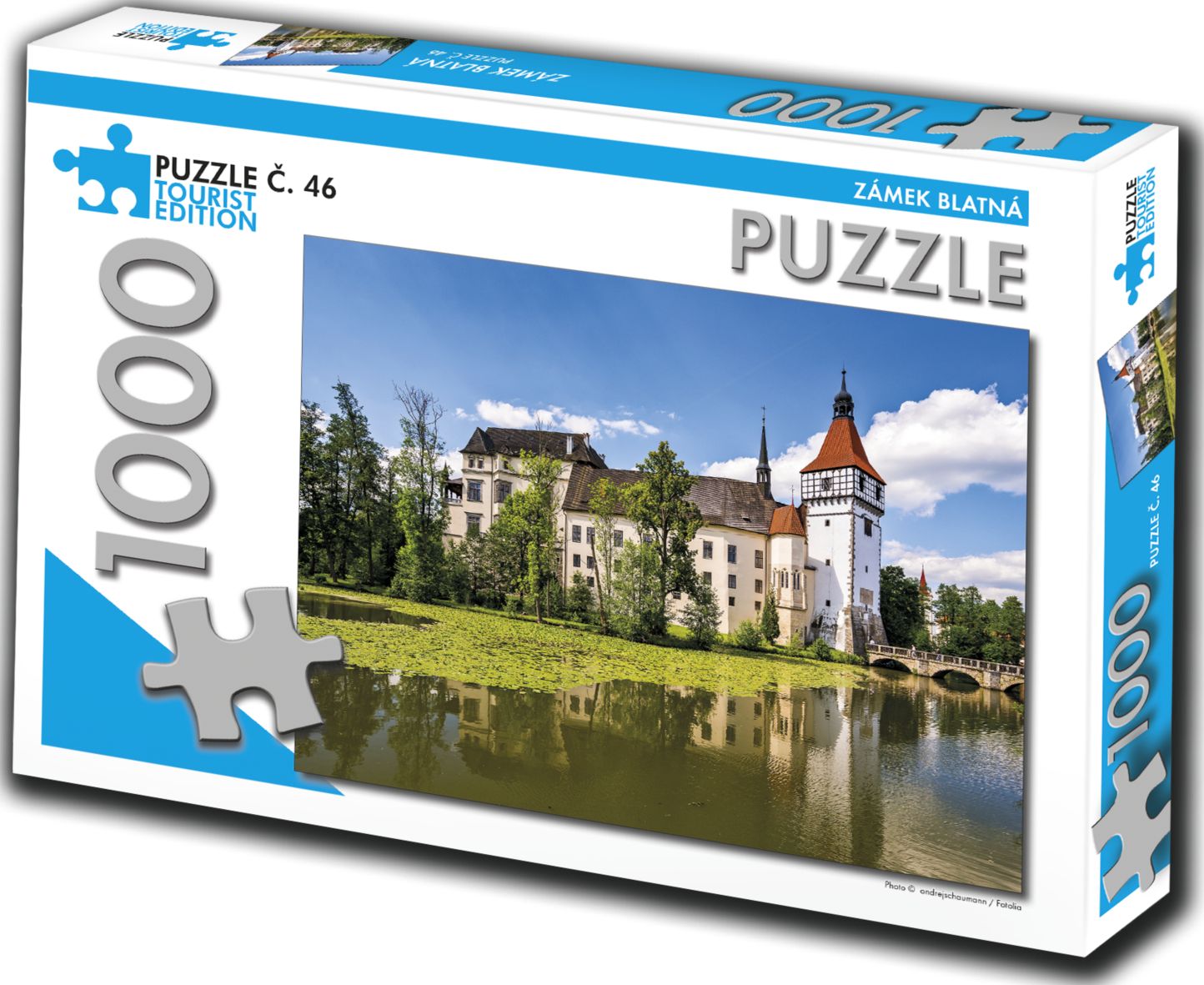TOURIST EDITION Puzzle Zámek Blatná 1000 dílků (č.46) - obrázek 1