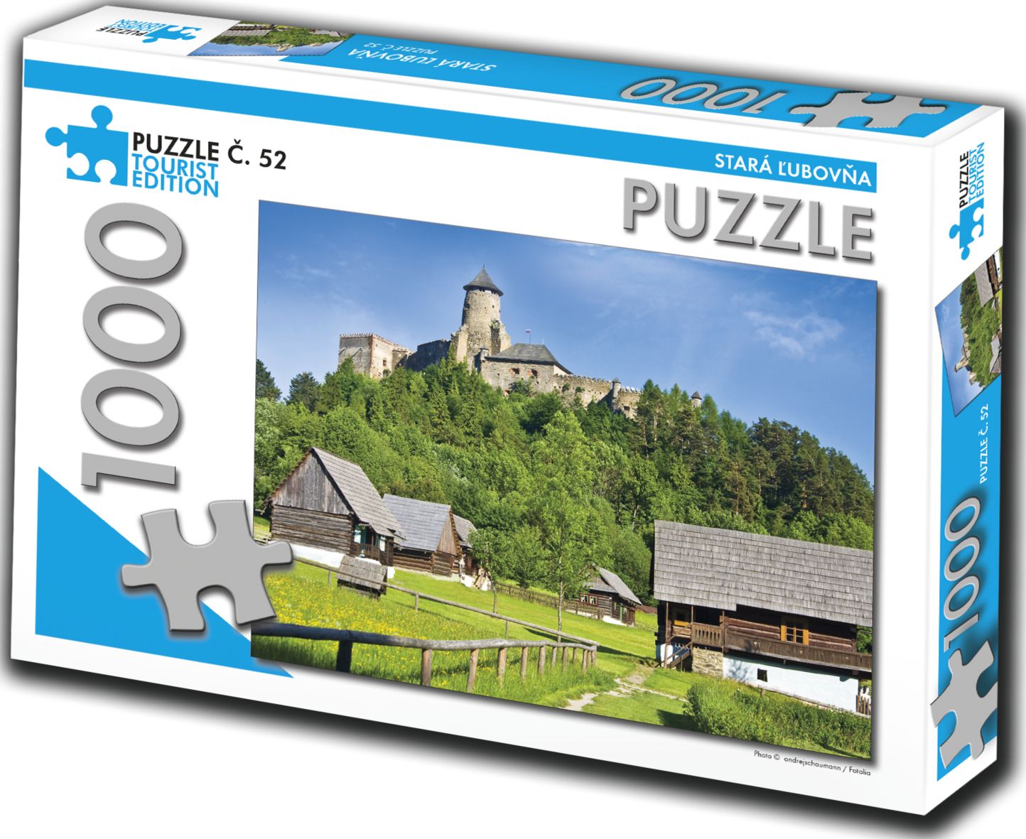 TOURIST EDITION Puzzle Stará Ľubovňa 1000 dílků (č.52) - obrázek 1