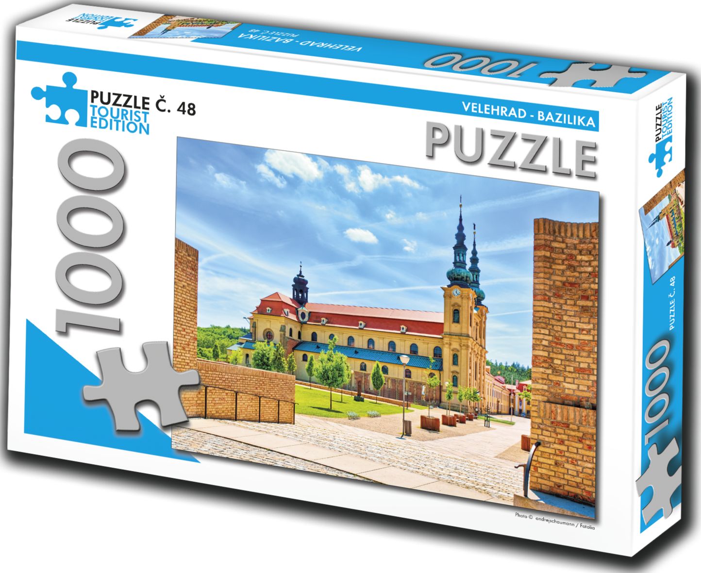 TOURIST EDITION Puzzle Velehrad, bazilika 1000 dílků (č.48) - obrázek 1
