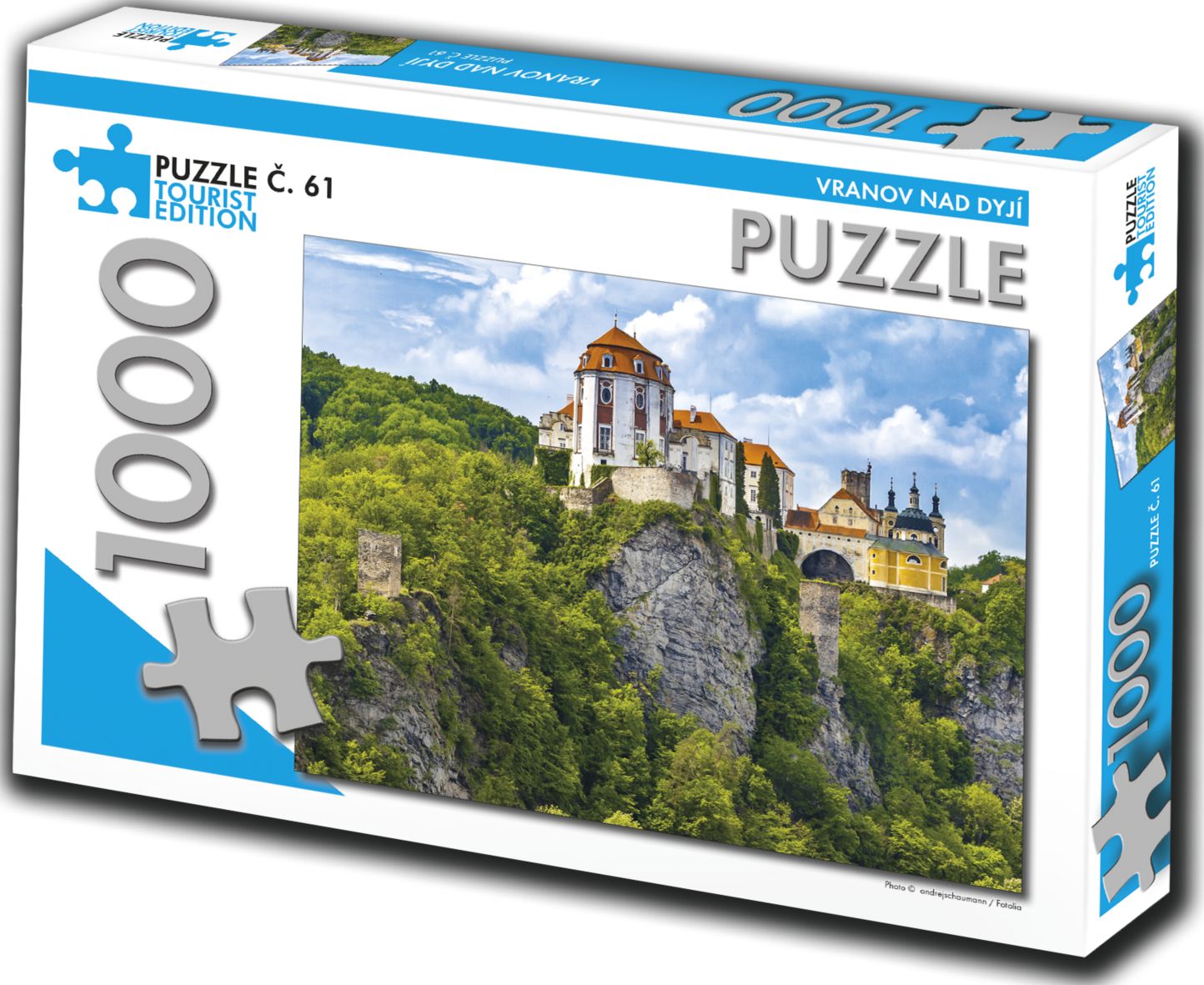 TOURIST EDITION Puzzle Vranov nad Dyjí 1000 dílků (č.61) - obrázek 1