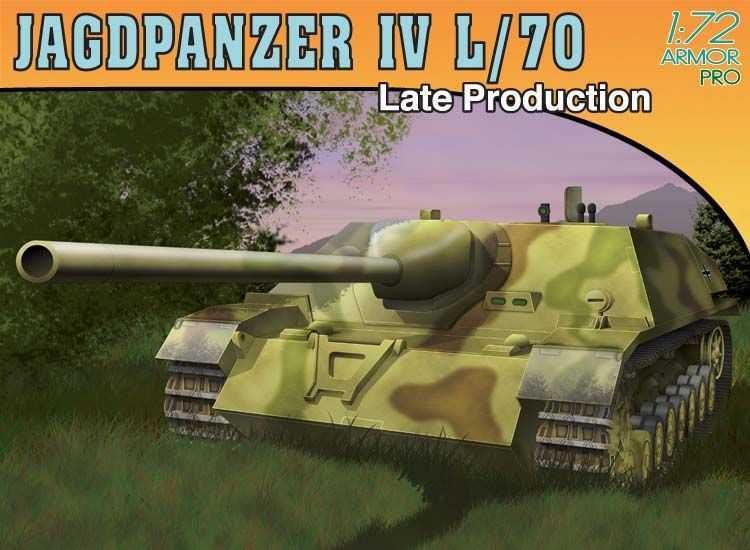 DRAGON Model Kit tank 7293 - JAGDPANZER IV L/70 LATE PRODUCTION (1:72) - obrázek 1