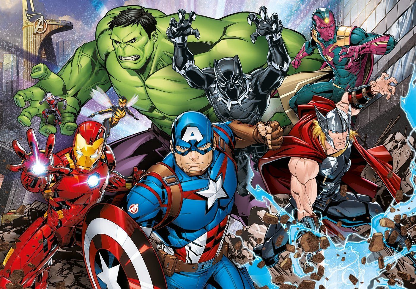CLEMENTONI Puzzle Marvel: Avengers 180 dílků - obrázek 1