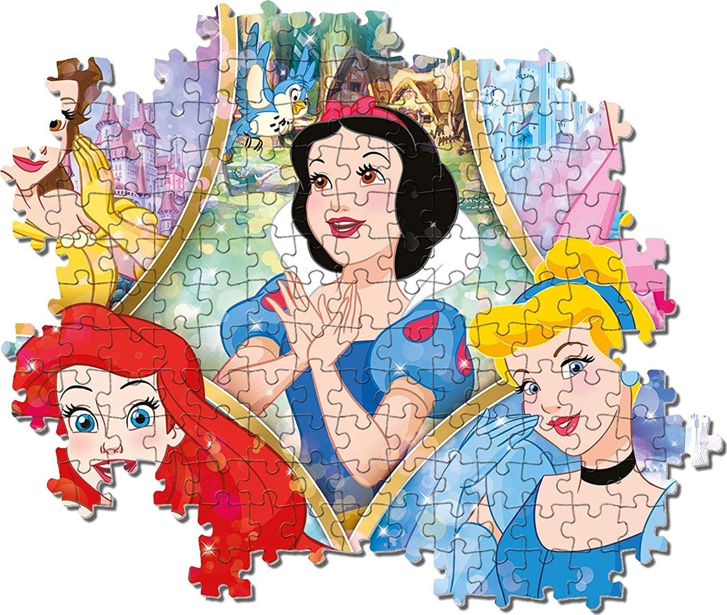 CLEMENTONI Puzzle Disney princezny 180 dílků - obrázek 2