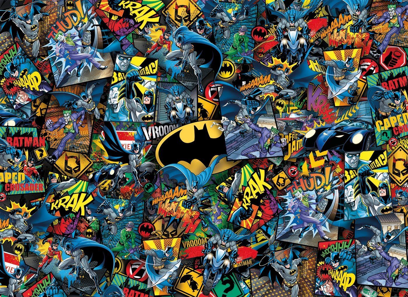 CLEMENTONI Puzzle Impossible: Batman 1000 dílků - obrázek 1